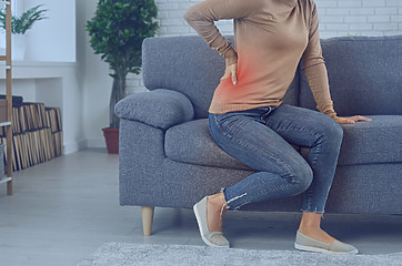 Bolest vychází z oblasti beder