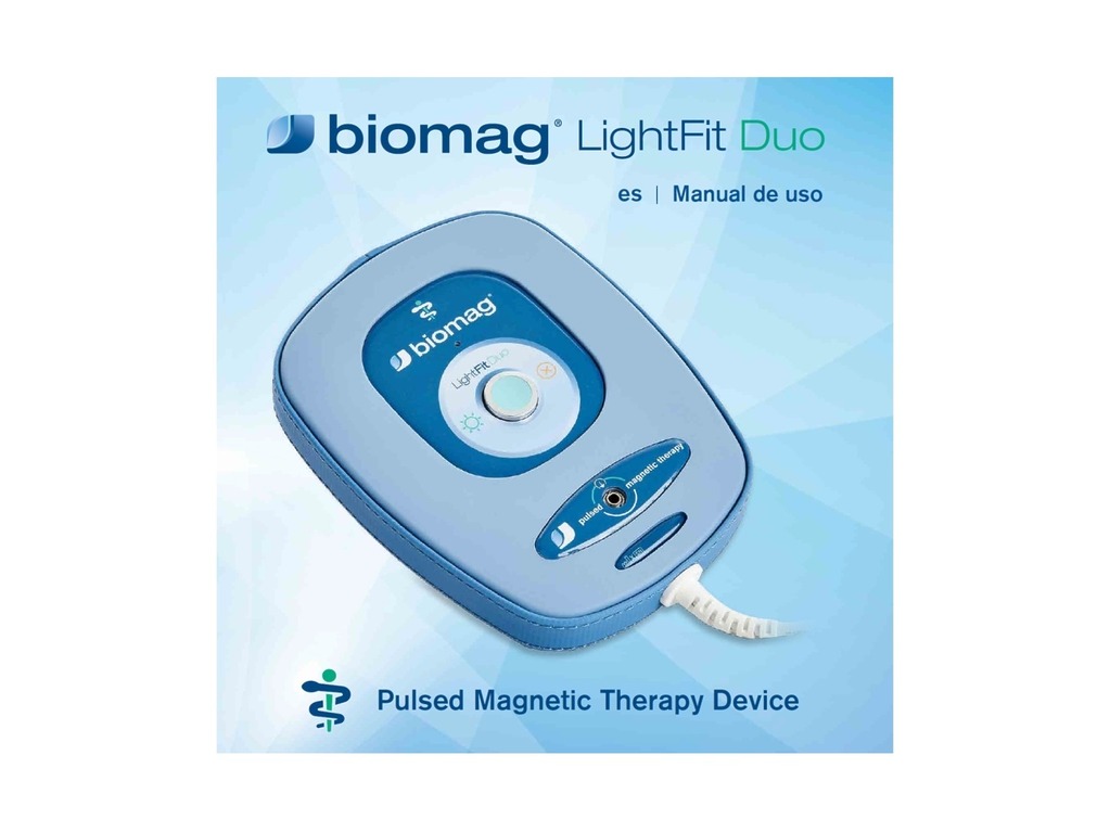 Návod k použití magnetoterapie LightFiit Duo - španělsky