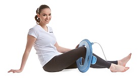 Pohodlné hloubkové aplikace magnetoterapie s využitím aplikátoru A8P pro terapii nohou, kotníku, nártu.