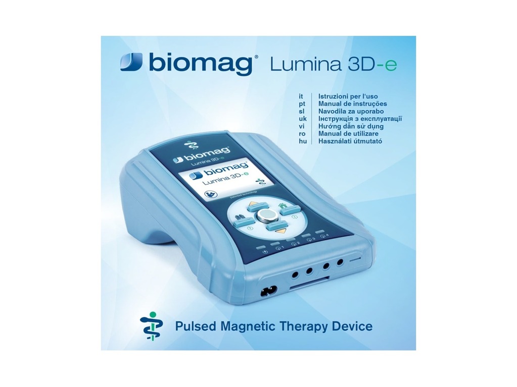Návod k použití magnetoterapie Biomag Lumina - náhled